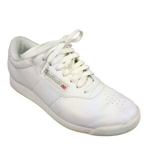 Reebok Women's Classic Princess White Sneakers Casual Shoes Size 9 Model 1475